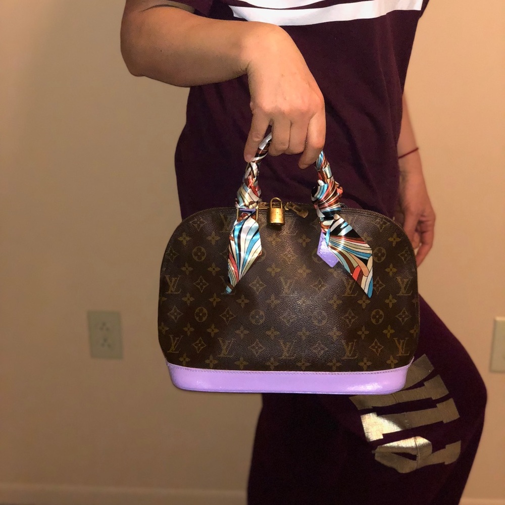 ❤️SALE❤️Authentic Louis Vuitton Alma PM Lilac - Picture 1 of 6